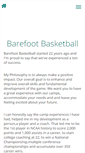 Mobile Screenshot of barefootbasketball.com